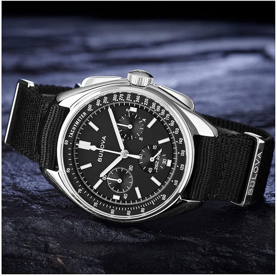 Amazon.co.jp: Bulova メンズ アーカイブシリーズ Lunar Pilot 6